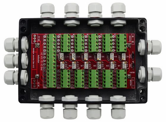 12-way load cell summing box